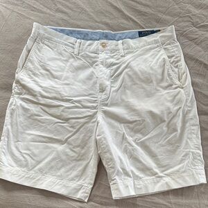Polo by Ralph Lauren Classic Fit White Men's Shorts